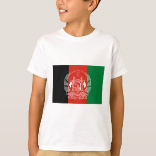 T-shirt Drapeau de l'Afghanistan
