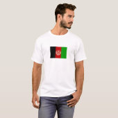T-shirt Drapeau de l'Afghanistan patriotique (Devant entier)