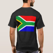 T-shirt Drapeau de l'Afrique du Sud (Dos)