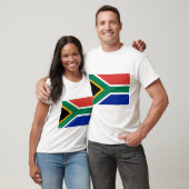 T-shirt Drapeau de l'Afrique du Sud (Unisexe)