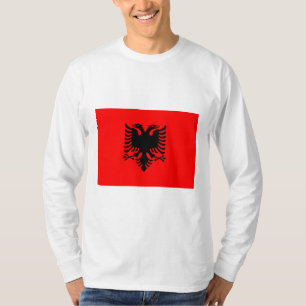 T-shirt Drapeau de l'Albanie