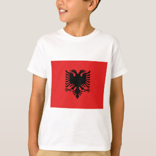 T-shirt Drapeau de l'Albanie