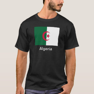 T-shirt Drapeau de l'Algérie