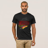 T-shirt Drapeau de l'Allemagne (Devant entier)