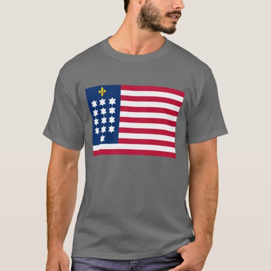 T-shirt Drapeau de l'Alliance française (Devant)