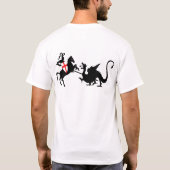 T-shirt Drapeau de l'anglais du jour de St George (Dos)
