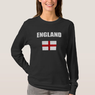 T-shirt Drapeau de l'Angleterre Croix de Saint-Georges Rac