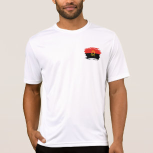 T-shirt Drapeau de l'Angola