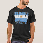 T-shirt Drapeau de l'Argentine (Devant)