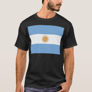 T-shirt Drapeau de l'Argentine