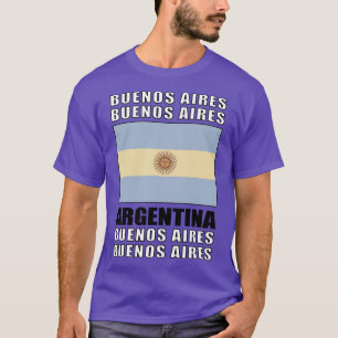 T-shirt Drapeau de l'Argentine