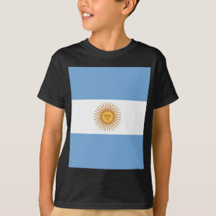 T-shirt Drapeau de l'Argentine