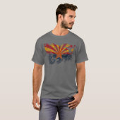 T-shirt Drapeau de l'Arizona (Devant entier)
