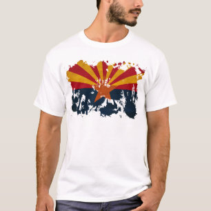 T-shirt Drapeau de l'Arizona