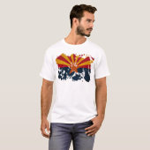 T-shirt Drapeau de l'Arizona (Devant entier)