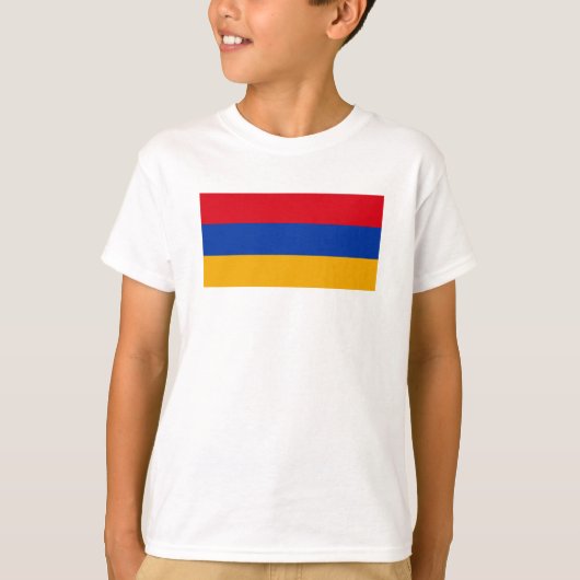 T-shirt Drapeau de l'Arménie (Devant)