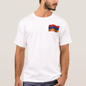 T-shirt Drapeau de l'Arménie (Devant)