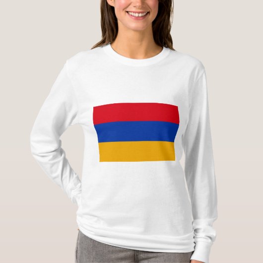 T-shirt Drapeau de l'Arménie (Devant)