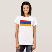 T-shirt Drapeau de l'Arménie (Devant entier)