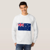T-shirt Drapeau de l'Australie (Devant entier)