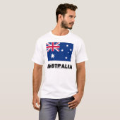 T-shirt Drapeau de l'Australie (Devant entier)