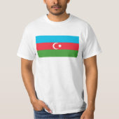 T-shirt Drapeau de l'Azerbaïdjan (Devant)