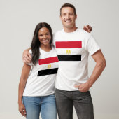 T-shirt Drapeau de l'Égypte (Unisexe)