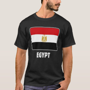 T-shirt Drapeau de l'Égypte Fierté égyptienne Héritage Aig