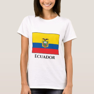 T-shirt Drapeau de l'Équateur