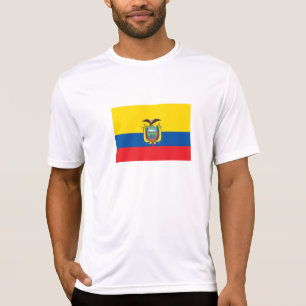 T-shirt Drapeau de l'Équateur
