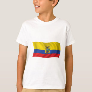 T-shirt Drapeau de l'Equateur