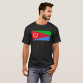 T-shirt Drapeau de l'Érythrée (Devant entier)