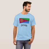 T-shirt Drapeau de l'Érythrée (Devant entier)
