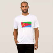 T-shirt Drapeau de l'Érythrée (Devant entier)