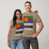 T-shirt Drapeau de l'Érythrée (Unisexe)
