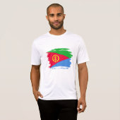 T-shirt Drapeau de l'Érythrée (Devant entier)