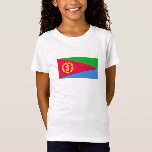T-Shirt Drapeau de l'Érythrée (Devant)