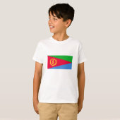T-shirt Drapeau de l'Érythrée (Devant entier)