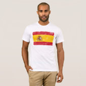 T-shirt Drapeau de l'Espagne (Devant entier)