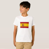 T-shirt Drapeau de l'Espagne (Devant entier)