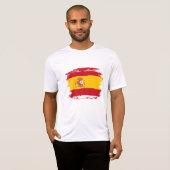 T-shirt Drapeau de l'Espagne (Devant entier)