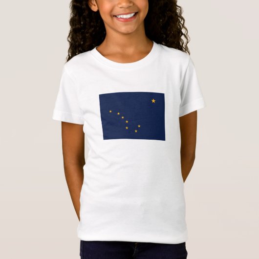 T-Shirt Drapeau de l'État d'Alaska (Devant)