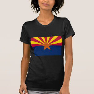 T-shirt Drapeau de l'État d'Arizona