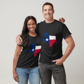 T-shirt Drapeau de l'état d'Austin Texas (Unisexe)