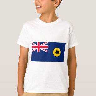 T-shirt Drapeau de l'État d'Australie-Occidentale