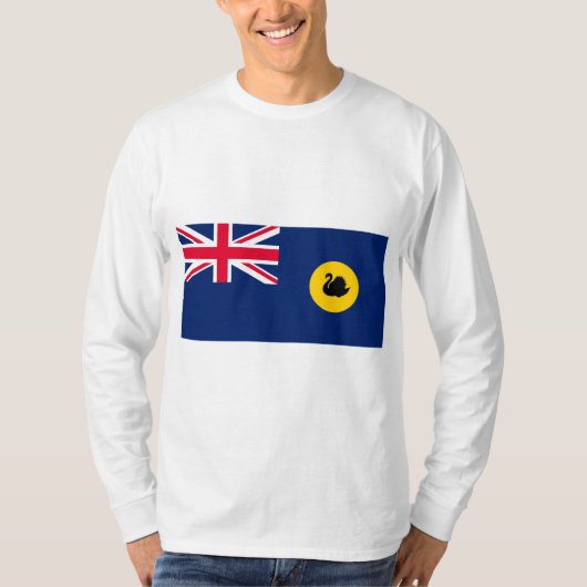 T-shirt Drapeau de l'État d'Australie-Occidentale (Devant)