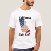 T-shirt Drapeau de l'état de Californie (Devant)