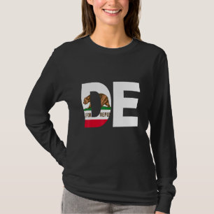 T-shirt Drapeau de l'Etat de Californie Delaware DE Cities