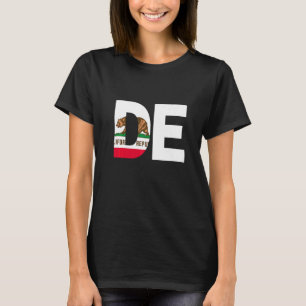 T-shirt Drapeau de l'Etat de Californie Delaware DE Cities