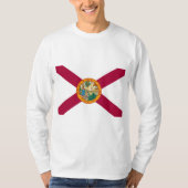 T-shirt Drapeau de l'État de Floride (Devant)